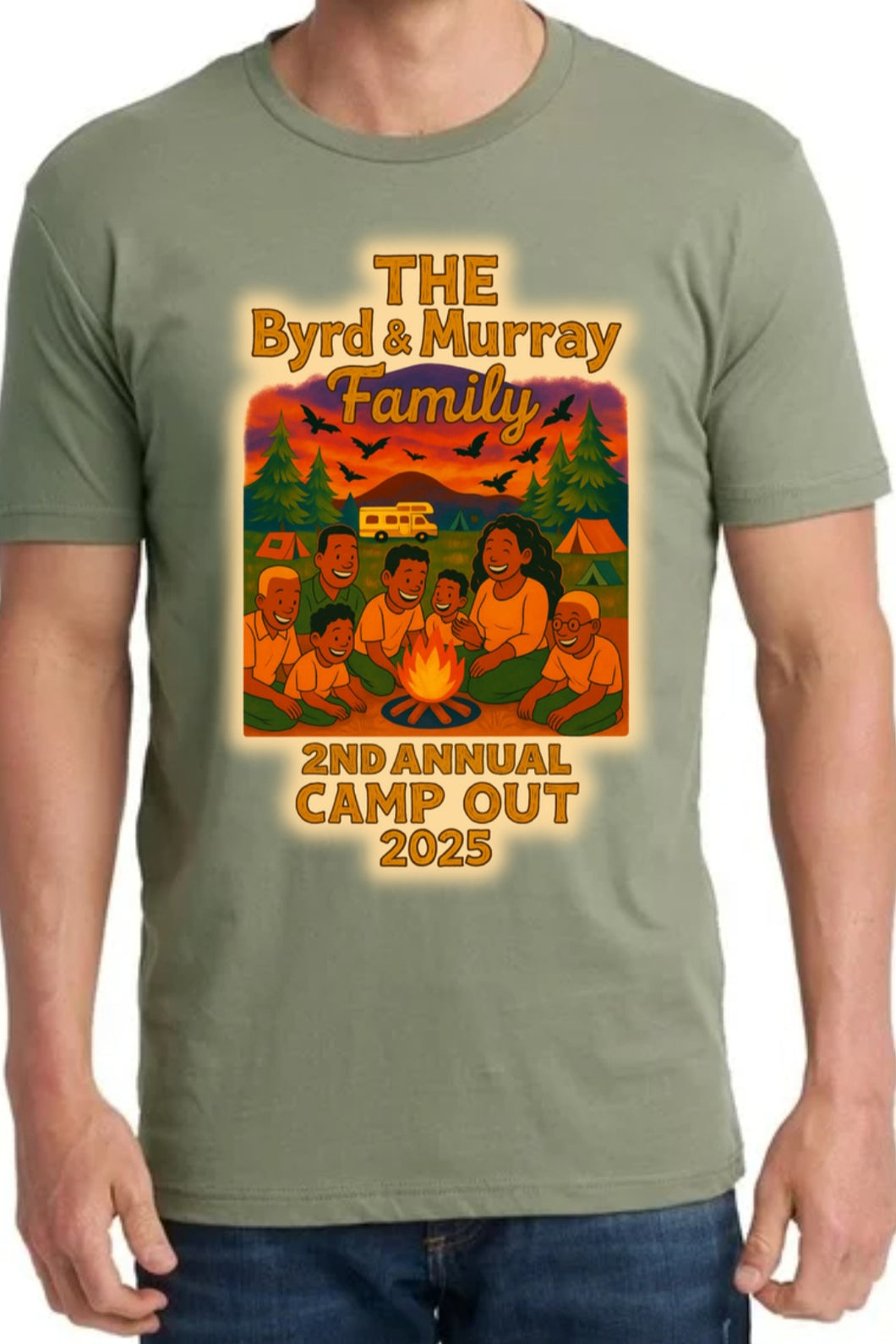 Byrd & Murray Family Camp Out Shirts