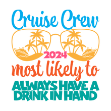 Load image into Gallery viewer, Cruise Crew-Custom T Shirt Design