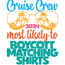 Load image into Gallery viewer, Cruise Crew-Custom T Shirt Design