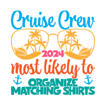 Load image into Gallery viewer, Cruise Crew-Custom T Shirt Design