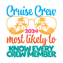Load image into Gallery viewer, Cruise Crew-Custom T Shirt Design