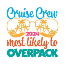 Load image into Gallery viewer, Cruise Crew-Custom T Shirt Design